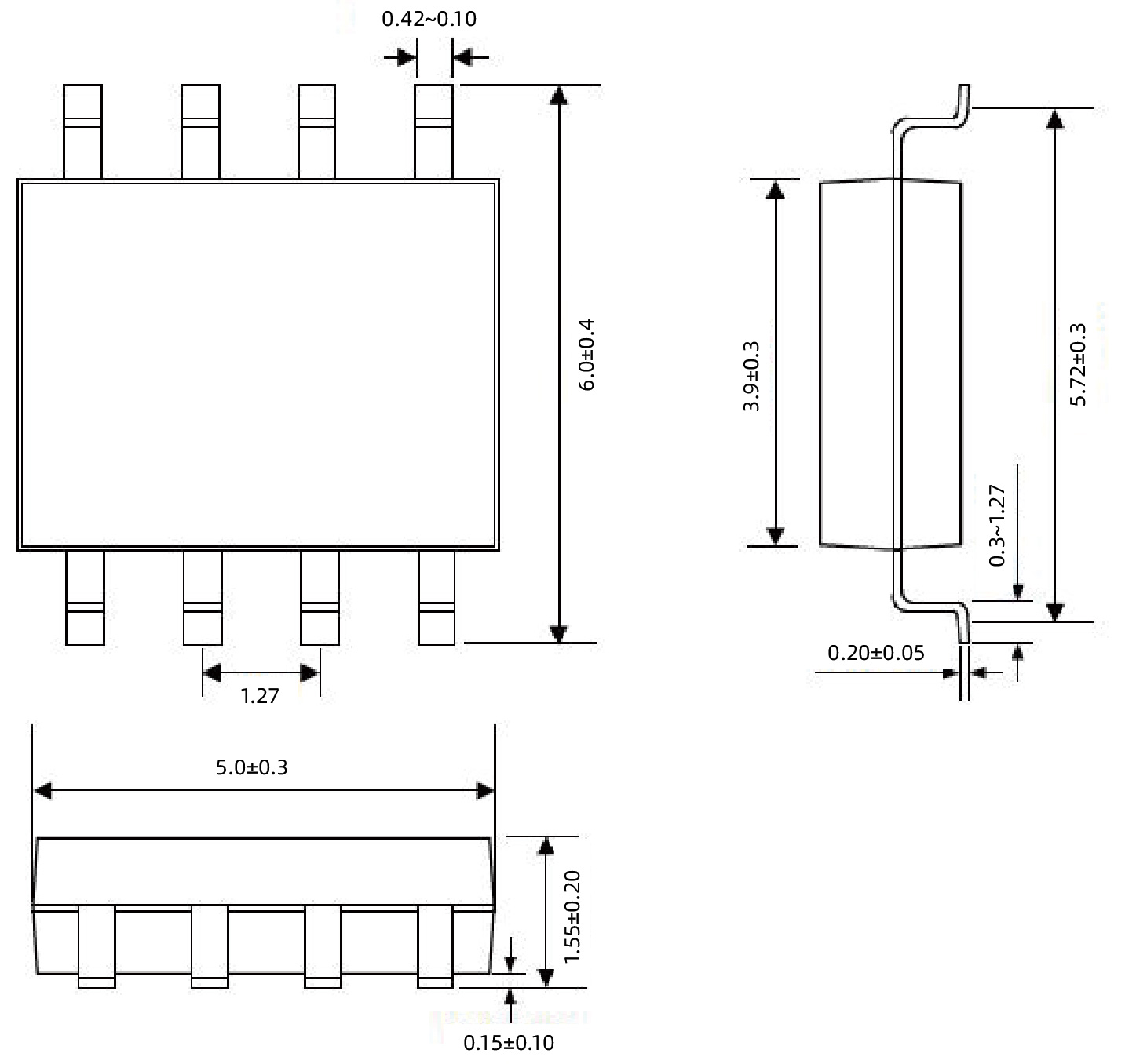 YINT ESD保护ESD3304封装-24