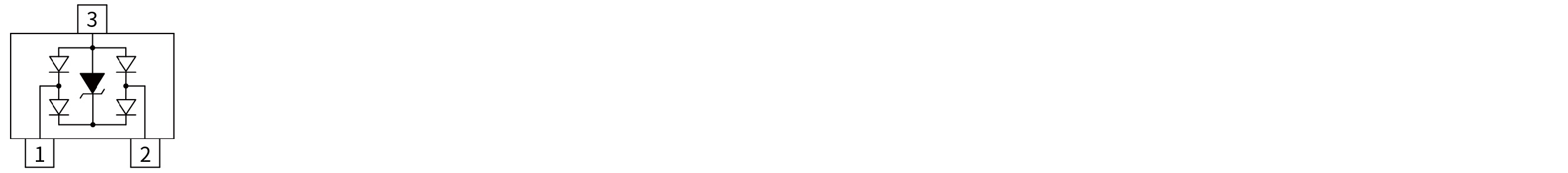 YINT ESD二极管功能图SOT23 ESDSR05AP系列