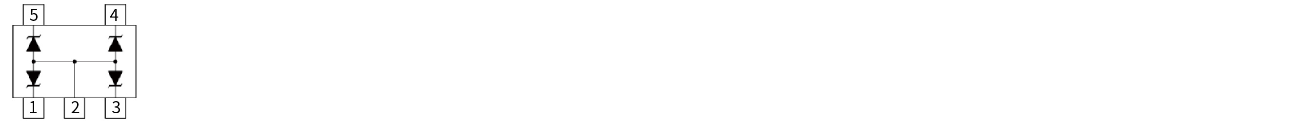 YINT ESD二極管功能圖SOT-553系列