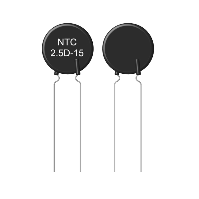 NTC 熱敏電阻 MF72 系列 2.5D-15 2.5Ω 8A 盤式過流保護器件